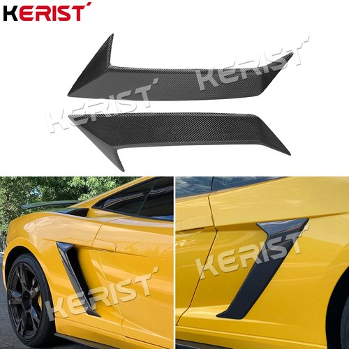 Carbon fiber side - side, vents